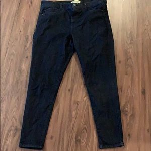 Democracy high waisted dark wash skinny  jeans